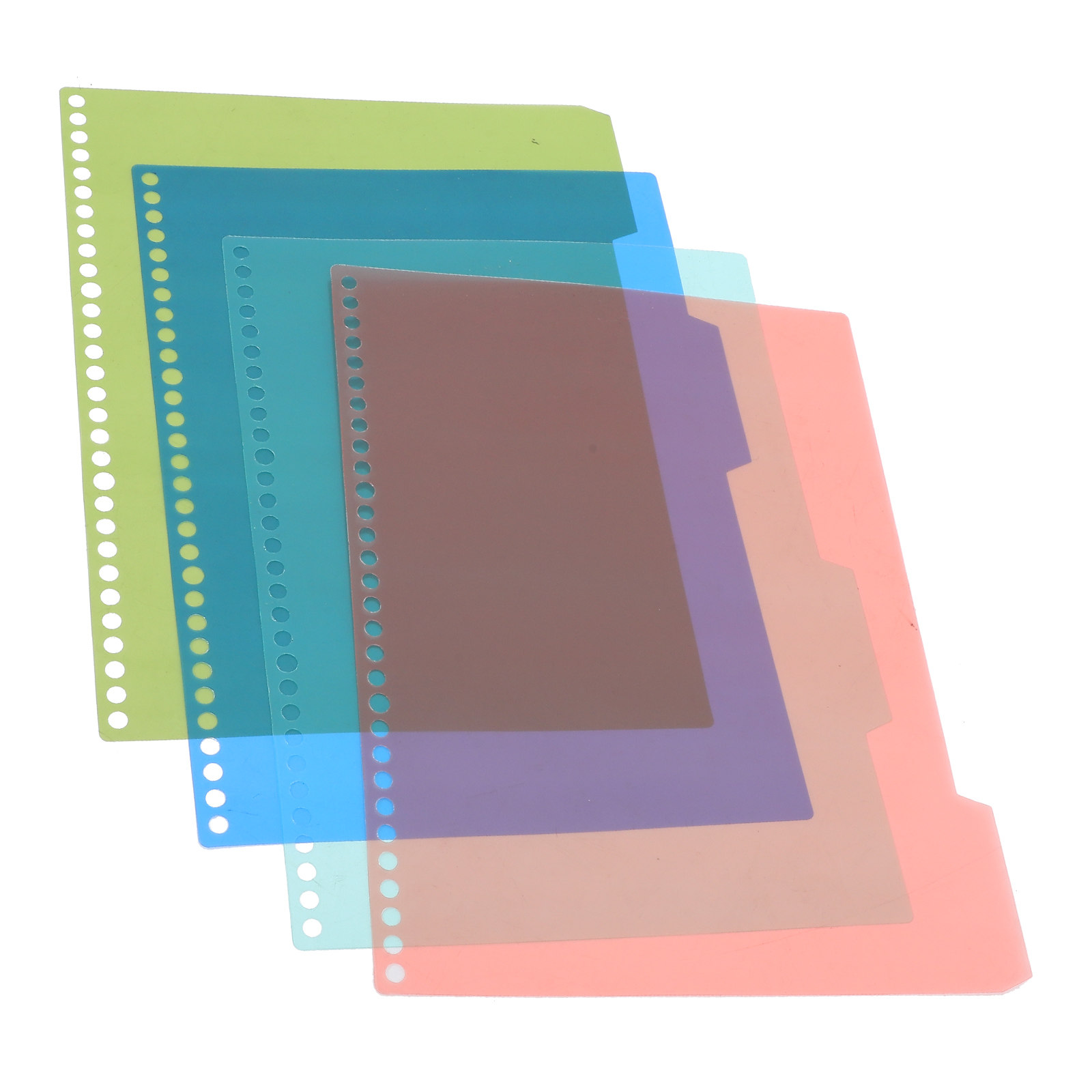 Tab Divider A4 - 4 jeux de séparateurs d'index en