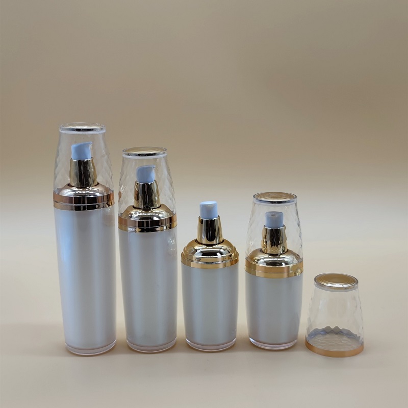 Gel Refill Pack - Bouteille de pompe acrylique en forme
