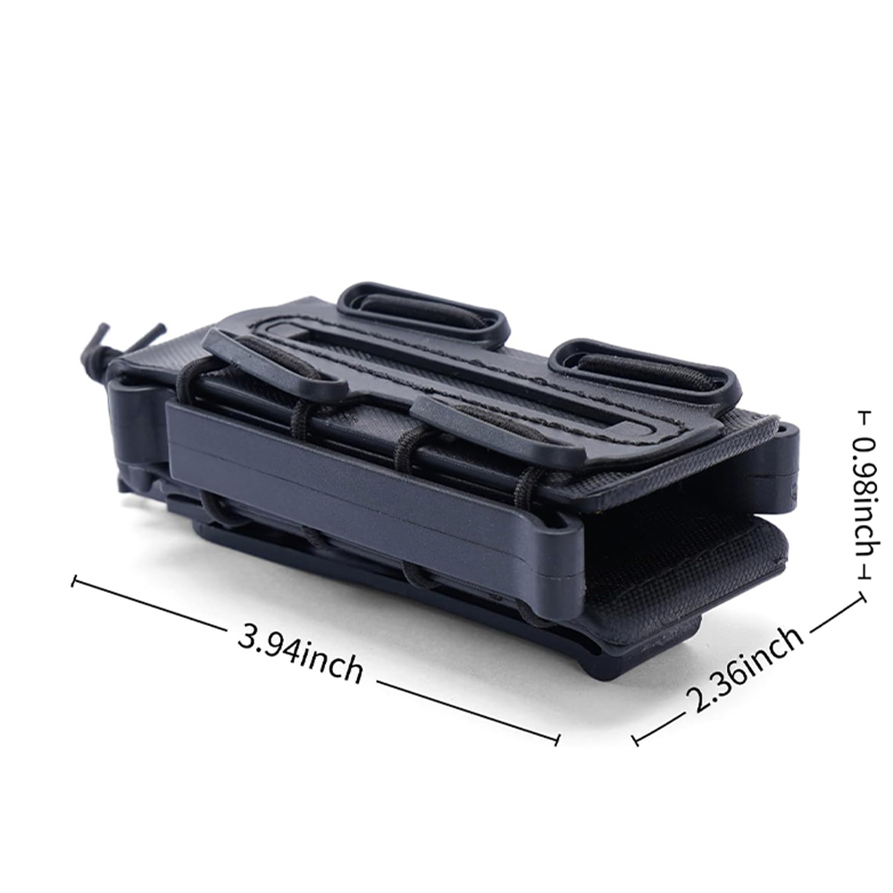 Porte-chargeurs 9 mm avec clip - Magazine Holder Rack avis et prix