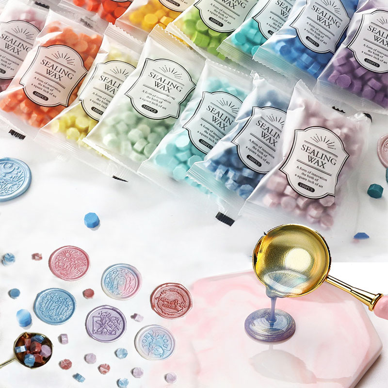 200 pièces perles de cire laqu - Wax Seal Stamp Set avis et prix