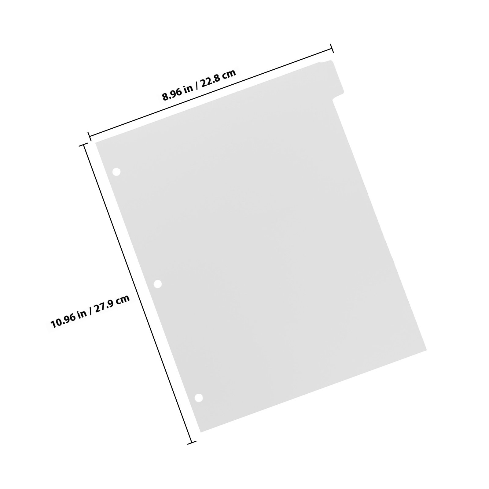 8 Feuilles de Diviseurs d'Inde - Tab Divider A4 avis et prix