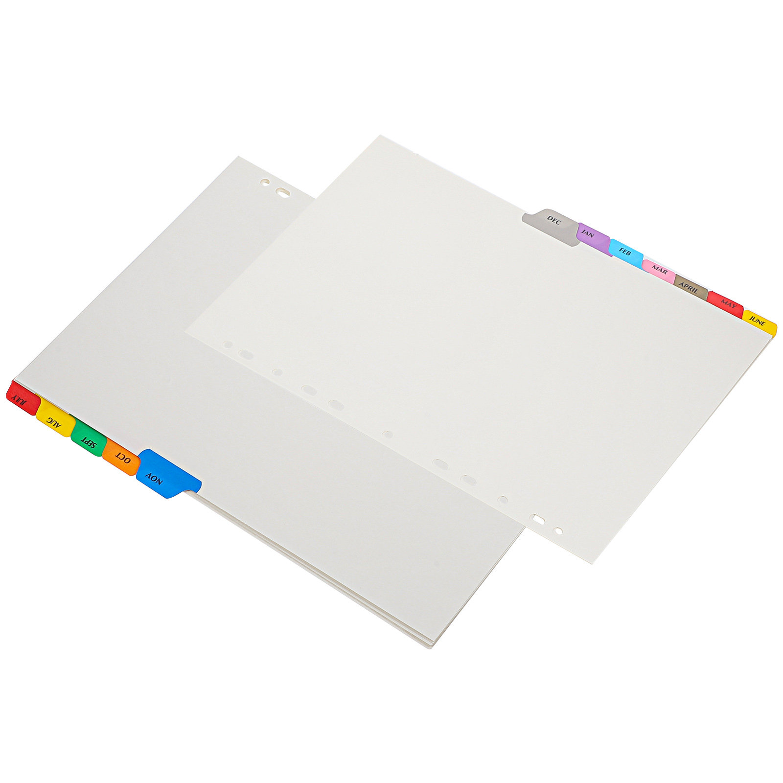 12 feuilles de séparateurs d'i - Tab Divider A4 avis et prix